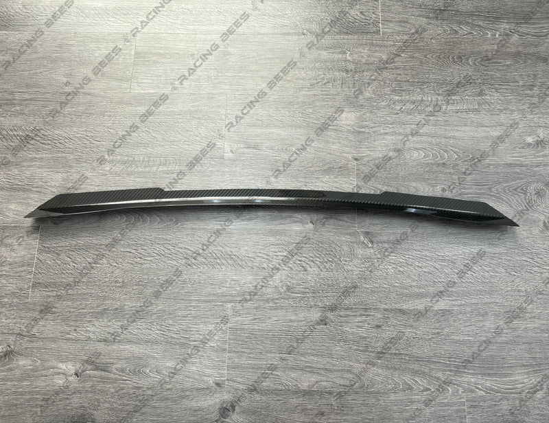 2015-2021 Subaru WRX/STI Gurney Flap Add-On For Factory OEM Trunk Spoiler V5 Style (Carbon Fiber)