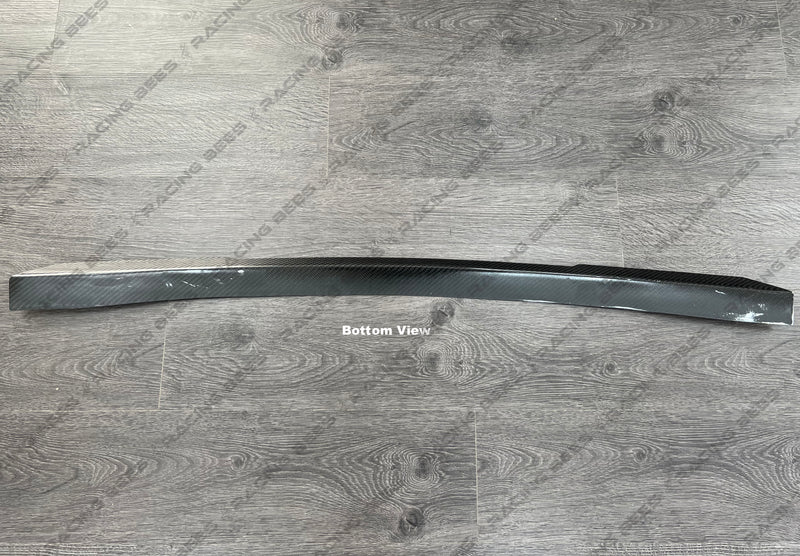 2015-2021 Subaru WRX/STI Gurney Flap Add-On For Factory OEM Trunk Spoiler V5 Style (Carbon Fiber)