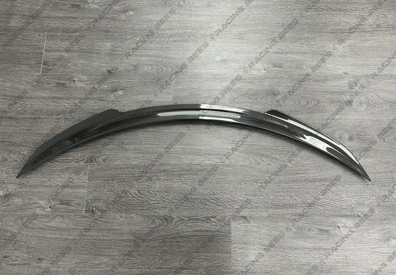 2015-2020 Mercedes-Benz C Class Coupe V Style Trunk Spoiler (Carbon Fiber)