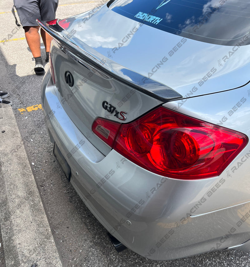 2009-2013 Infiniti G37 Sedan DB Style Trunk Spoiler (Carbon Fiber)