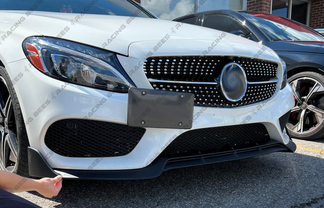 mercedes benz c class coupe front bumper lip Kojem Compatible with 2012-2014 W204 C180 C200 C220 C250 C300 Sport Models Splitter Spoiler Trim Protection 3PCS Carbon Fiber Printing : Automotive Manufactured from premium ABS plastic to deliver excellent impact resistance and long 2015-2018 Mercedes-Benz C Class Sedan/Coupe