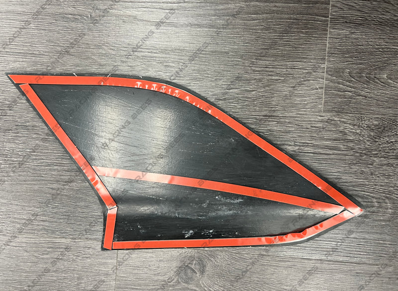2017-2021 Honda Civic Hatchback Type-R Style Trunk Spoiler Add-On (Carbon Fiber)