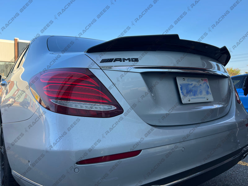 2017+ Mercedes-Benz E Class Sedan PSM-V Style Trunk Spoiler (Black)