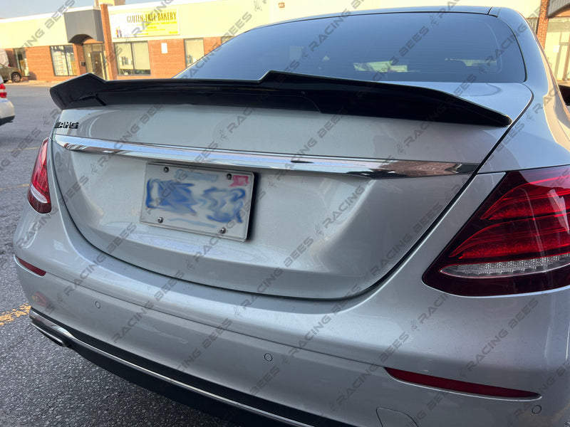 2017+ Mercedes-Benz E Class Sedan PSM-V Style Trunk Spoiler (Black)