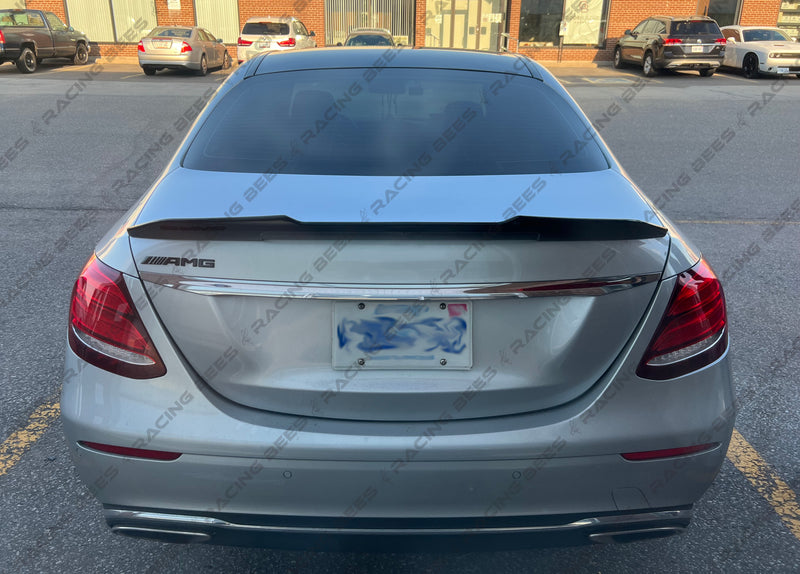 2017+ Mercedes-Benz E Class Sedan PSM-V Style Trunk Spoiler (Black)