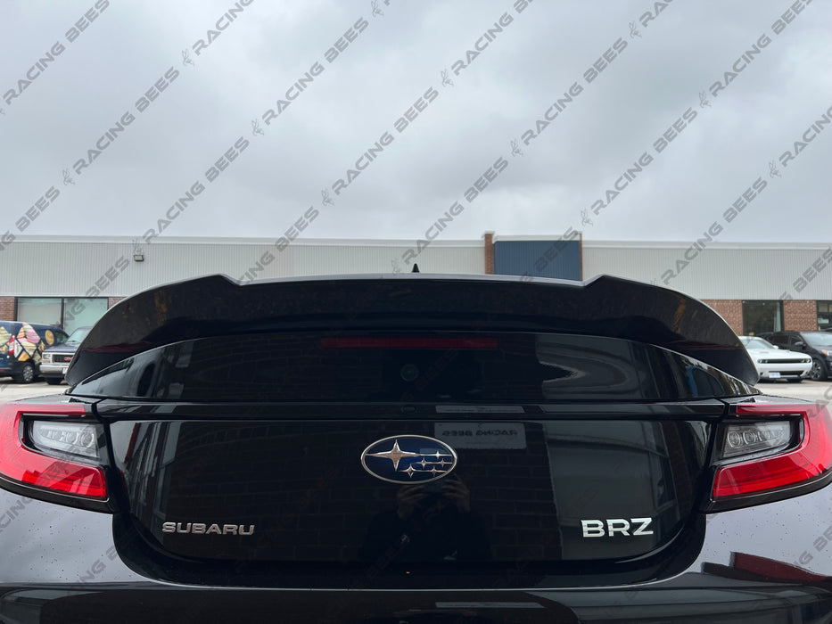 2022+ Subaru BRZ/Toyota GR86 Trunk Spoiler V Style (Black)