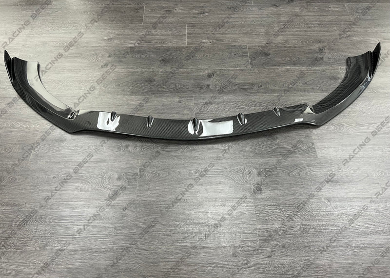 2017-2020 Mercedes-Benz E63 AMG Class Sedan BR Style Front Bumper Lip (Carbon Fiber)