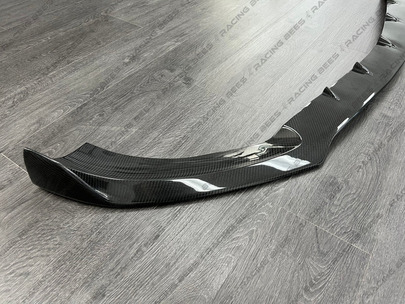 2017-2020 Mercedes-Benz E63 AMG Class Sedan BR Style Front Bumper Lip (Carbon Fiber)