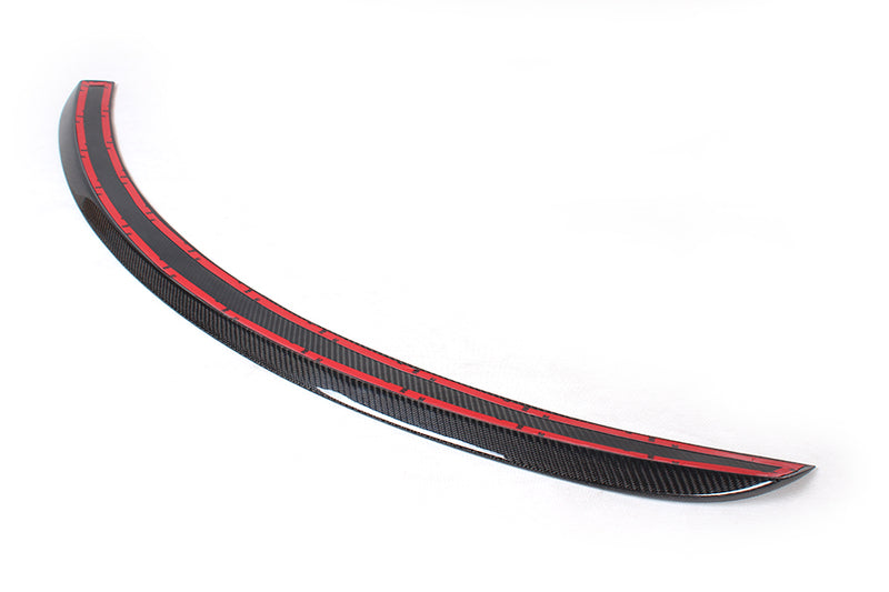 2012-2017 Tesla Model S Rear Carbon Fiber Trunk Spoiler OEM Style