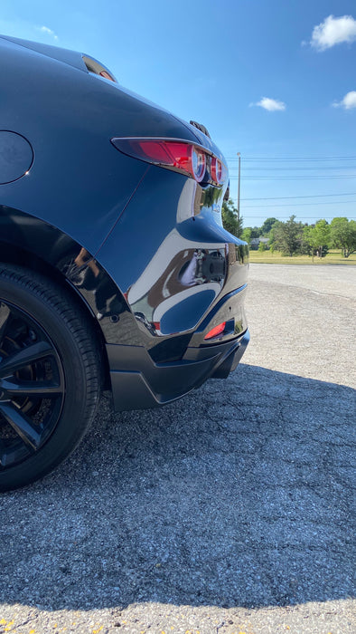 2019+ Mazda 3 Hatchback T Style Rear Bumper Lip/Diffuser