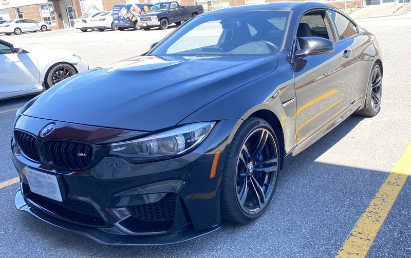 2015-2019 BMW F80/F82 M3/M4 PSM Style Front Bumper Lip (Carbon Fiber)
