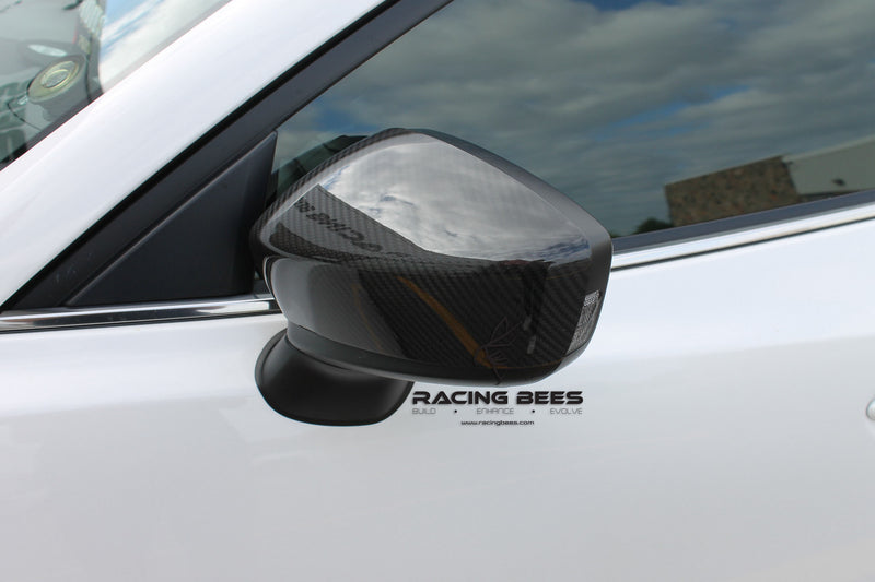2014-2018 Mazda 3 Sedan/Hatchback OEM Style Mirror Covers (Carbon Fiber)