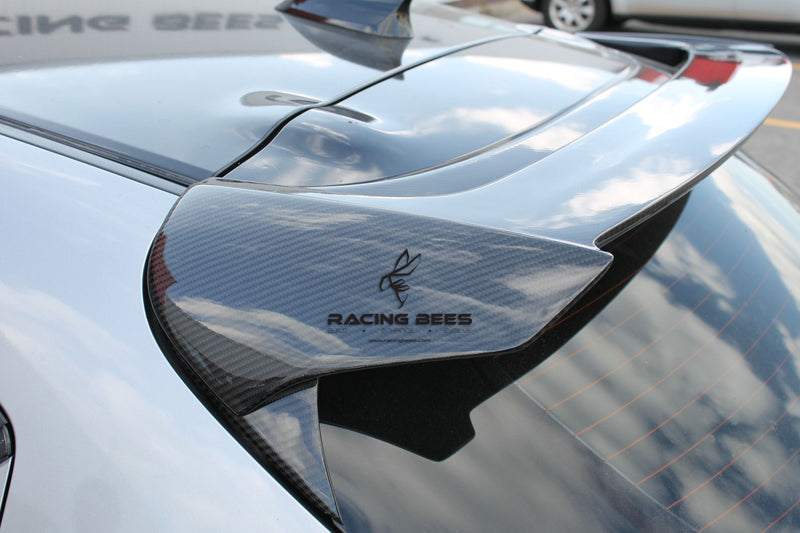 2014-2018 Mazda 3 Hatchback Z Style Trunk Spoiler (Carbon Fiber)