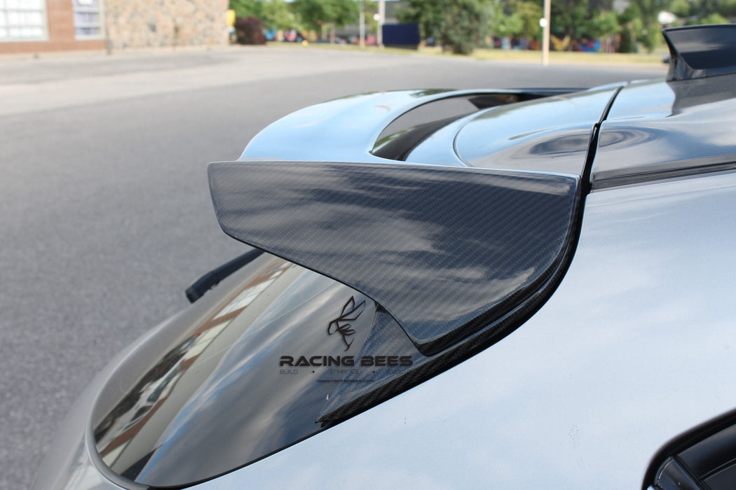 2014-2018 Mazda 3 Hatchback Z Style Trunk Spoiler (Carbon Fiber)