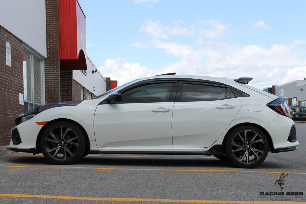 Window Visor for 2017-2020 Honda Civic 5D Hatchback Mugen style