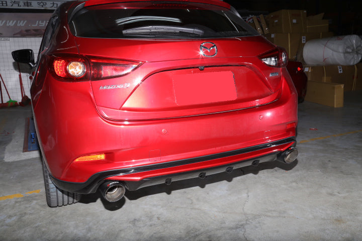 2014-2018 Mazda 3 Hatchback Sport Style Rear Bumper