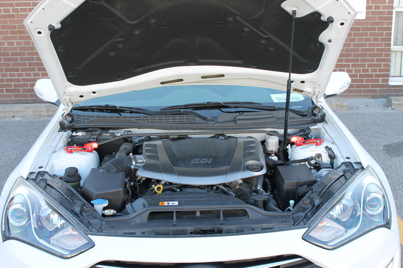 2010-2016 Hyundai Genesis Coupe Front Upper Engine Strut Tower Bar (Race Spec)