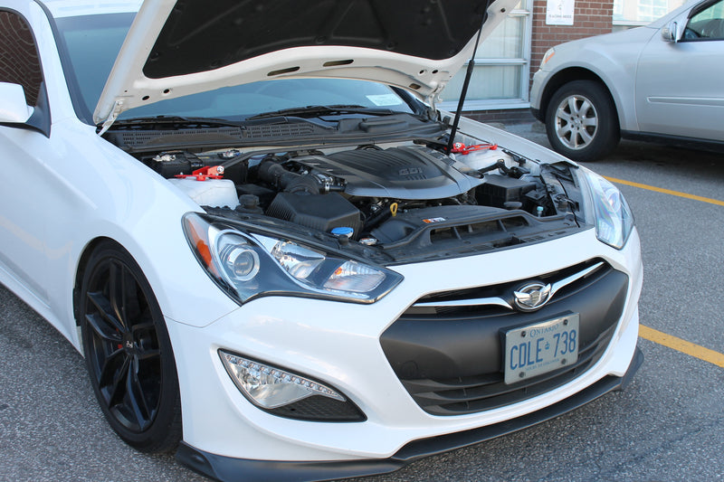 2010-2016 Hyundai Genesis Coupe Front Upper Engine Strut Tower Bar (Race Spec)