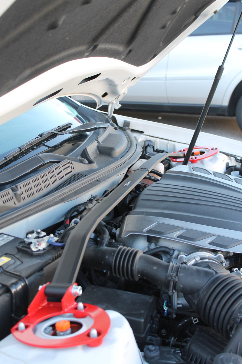 2010-2016 Hyundai Genesis Coupe Front Upper Engine Strut Tower Bar (Race Spec)