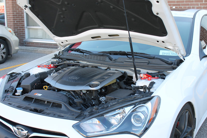 2010-2016 Hyundai Genesis Coupe Front Upper Engine Strut Tower Bar (Race Spec)