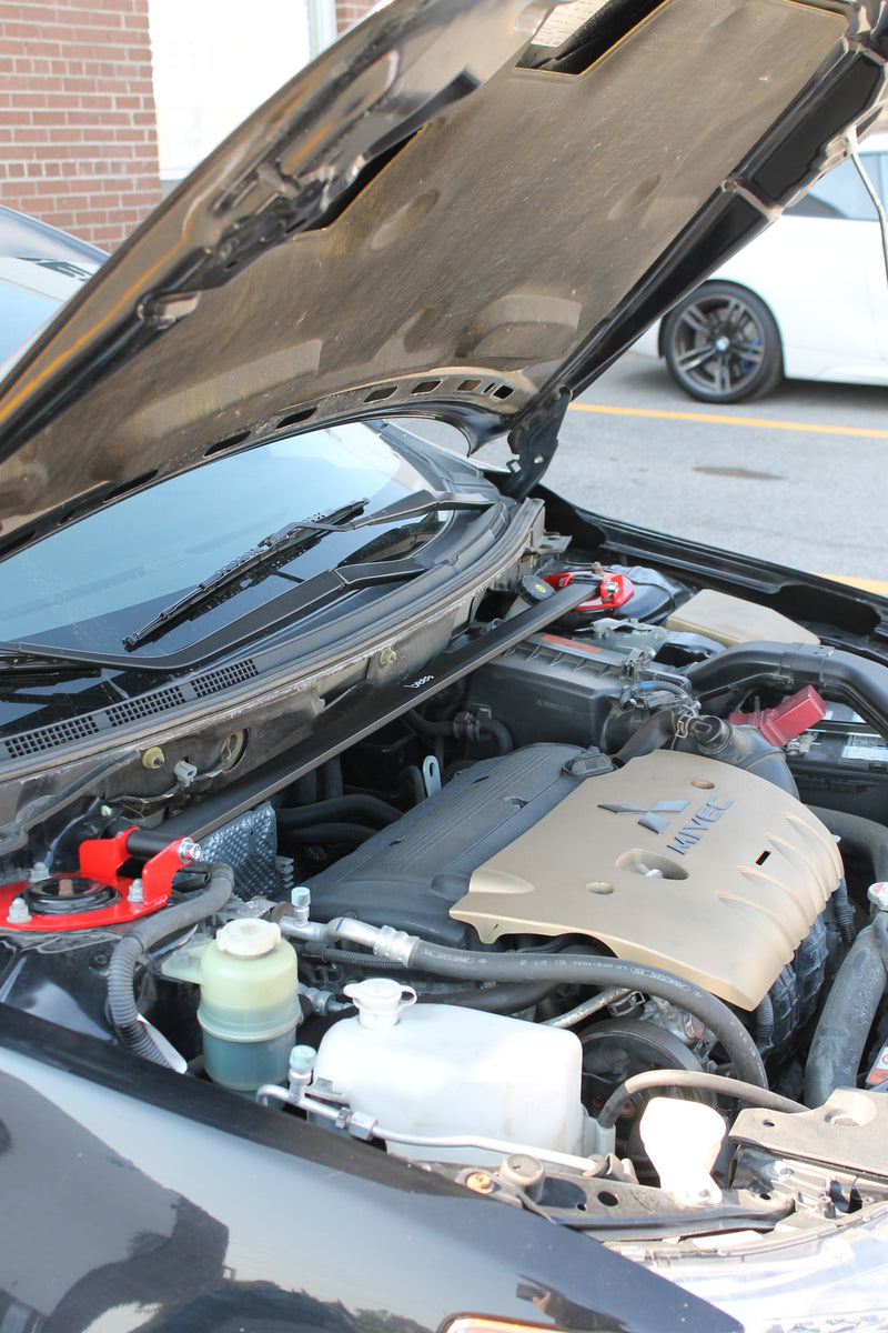 2008-2018 Mitsubishi Lancer Front Upper Strut Tower Bar (Race Spec)