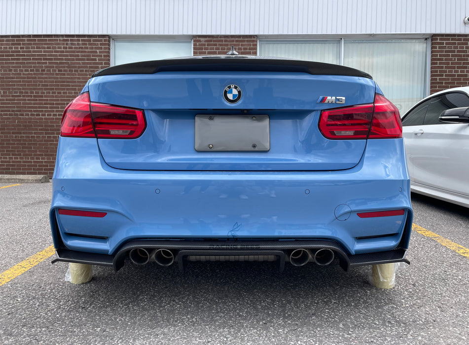 2015-2020 BMW F80/F82 M3/M4 MTC Style Rear Diffuser (Carbon Fiber)
