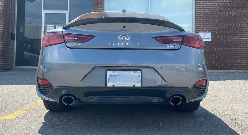 2017-2022 Infiniti Q60 D Style Trunk Spoiler (Carbon Fiber)