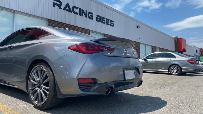 2017-2022 Infiniti Q60 D Style Trunk Spoiler (Carbon Fiber)