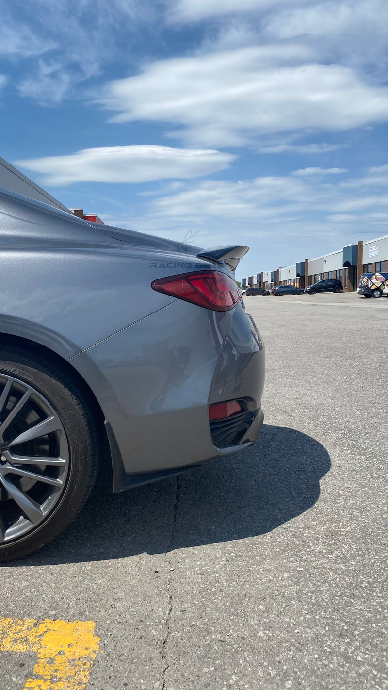 2017-2022 Infiniti Q60 D Style Trunk Spoiler (Carbon Fiber)