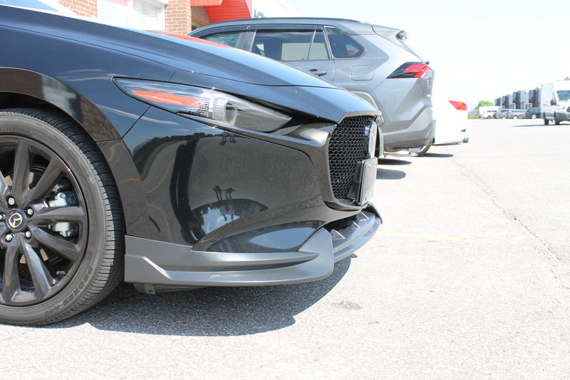 2019+ Mazda 3 Hatchback T Style Front Bumper Lip