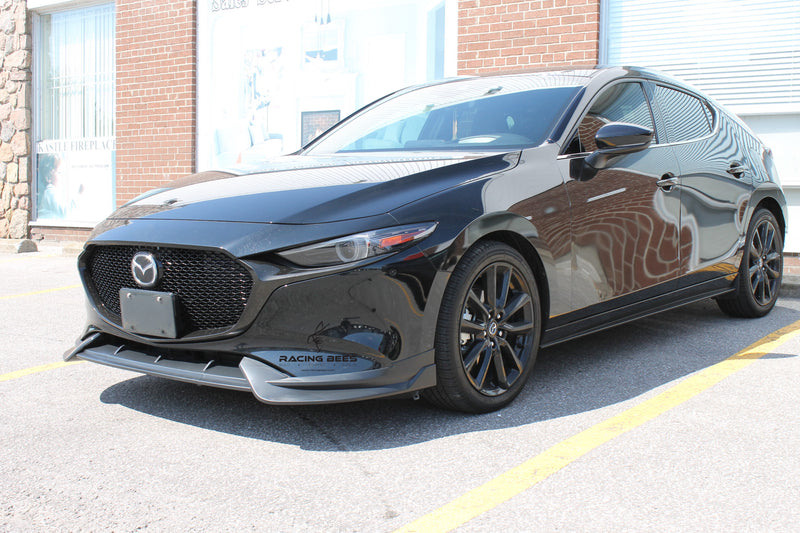 2019+ Mazda 3 Hatchback T Style Front Bumper Lip
