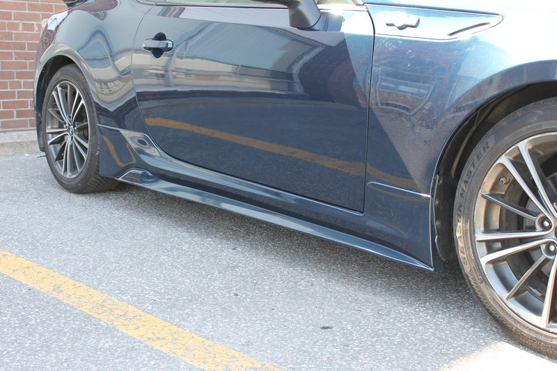 2013-2018 Subaru BRZ/Scion FRS/Toyota GT86 TRD Style Side Skirts (Version 2)