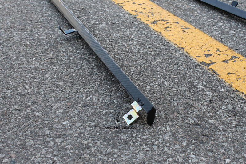 2016+ Honda Civic Sedan/Hatchback Type-R Style Side Skirts (Carbon-Look)