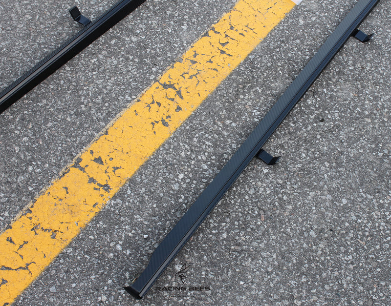 2016+ Honda Civic Sedan/Hatchback Type-R Style Side Skirts (Carbon-Look)