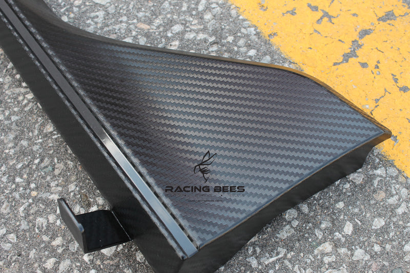 2016+ Honda Civic Sedan/Hatchback Type-R Style Side Skirts (Carbon-Look)