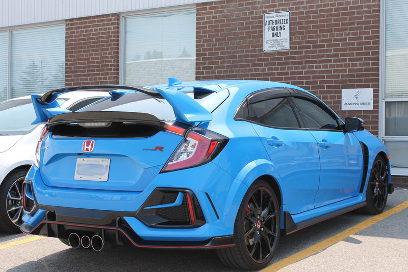 2017+ Honda Civic Hatchback/Type R D Style Trunk Spoiler (Carbon Fiber)