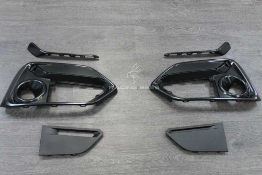 2016+ Honda Civic Si JDM Face-lift Replacement Fog Light Covers (Unpainted)