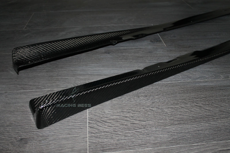 2015-2020 Subaru WRX/STI VR Style Side Skirts (Carbon Fiber)