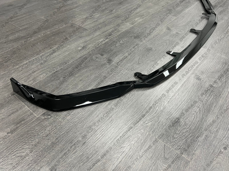 2021+ Lexus IS300 IS350 V Style Front Bumper Lip (BLACK)