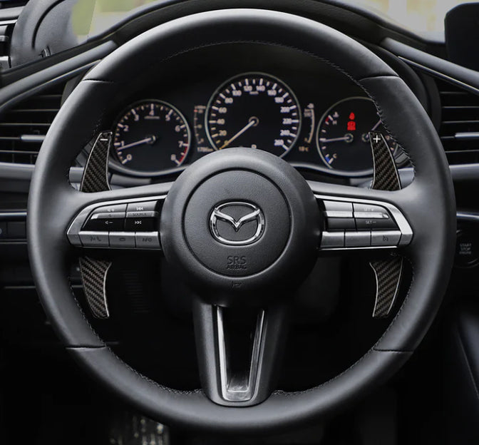 2019+ Mazda 3 Paddle Shifter Extensions (Carbon Fiber)