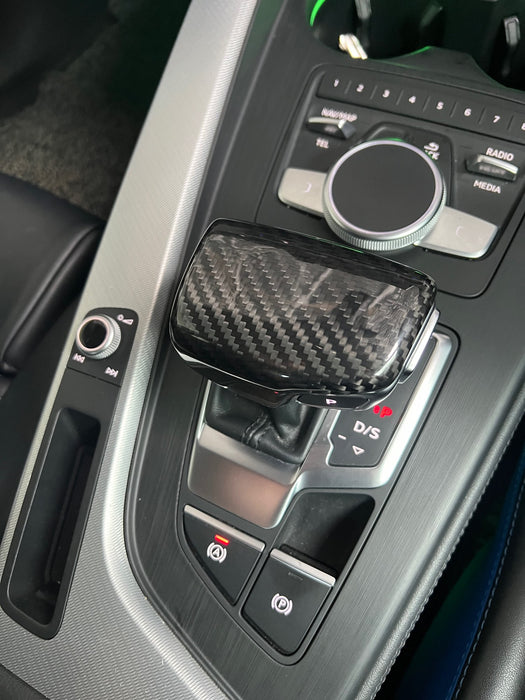 Audi Carbon Fiber Gear Selector Cover (Carbon Fiber)