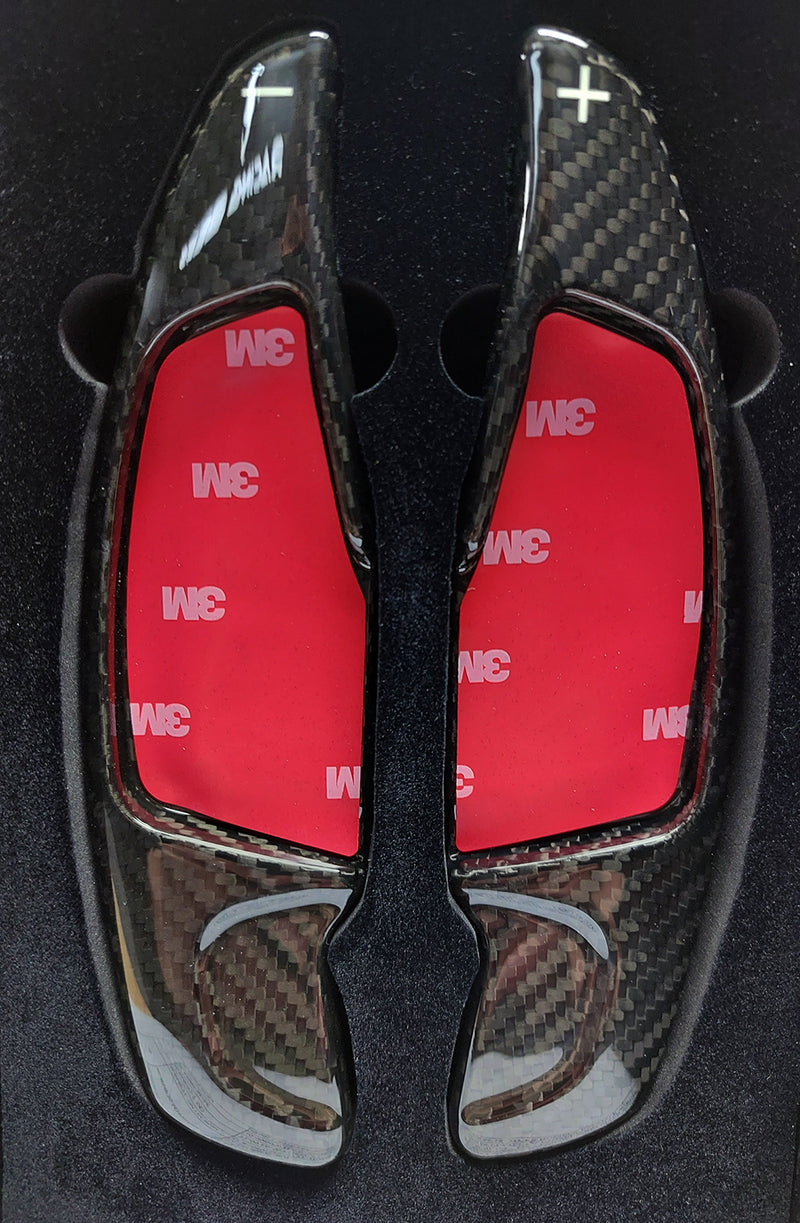 2019+ BMW G Series M-Sport Paddle Shifter Extensions (Carbon Fiber)