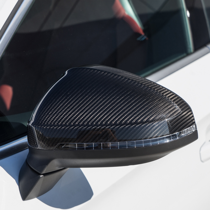 2017+ Audi B9 A4/S4 A5/S5 Mirror Covers (Carbon Fiber)