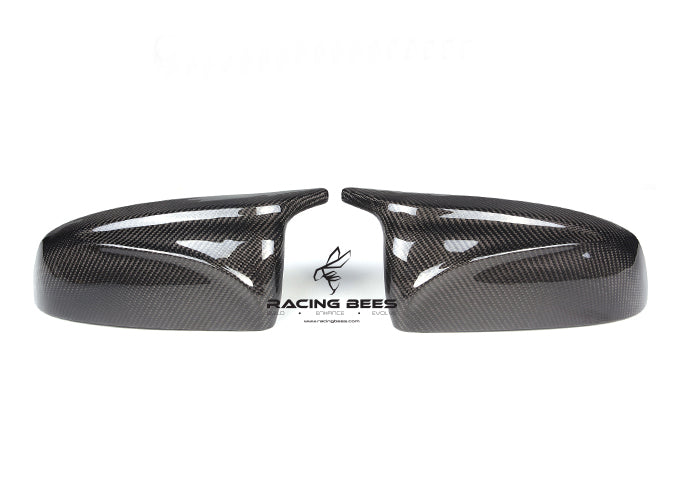 2008-2013 BMW E70/E71 X5/X6 Series M Inspired Style Mirror Caps (Carbon Fiber)