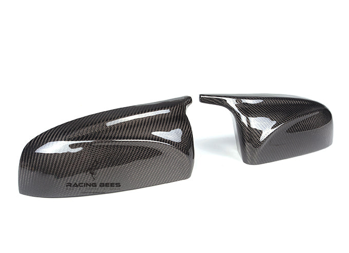 2008-2013 BMW E70/E71 X5/X6 Series M Inspired Style Mirror Caps (Carbon Fiber)