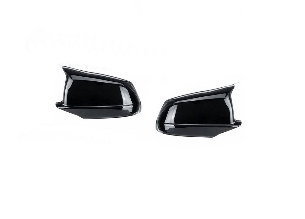 2011-2013 F10/F18 BMW 5 Series M Inspired Style Mirror Caps (Black)