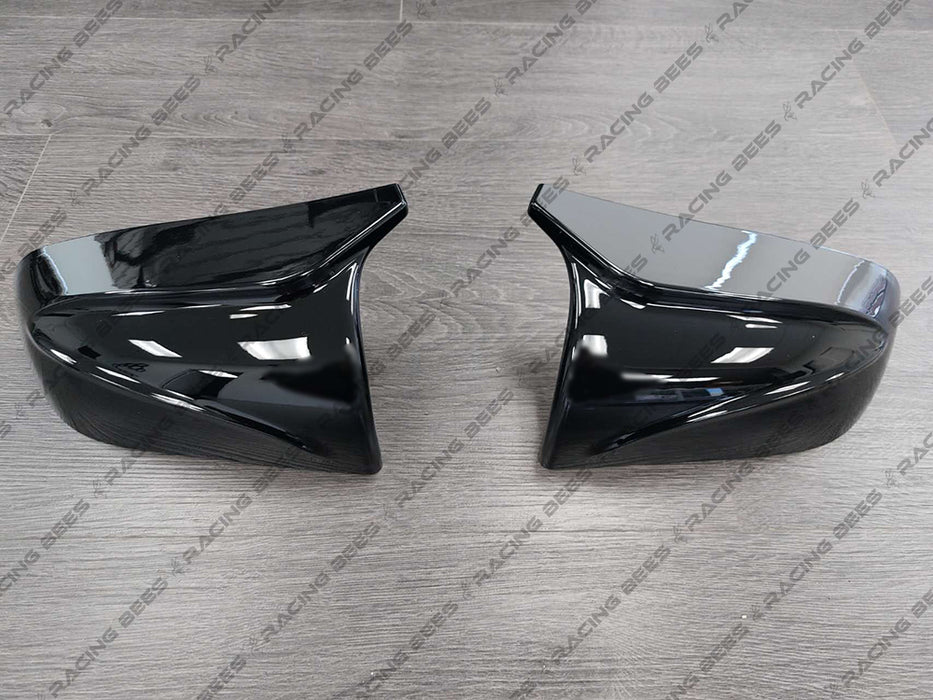 2017-2020 Tesla Model 3 M Style Replacement Mirror Covers (Black)