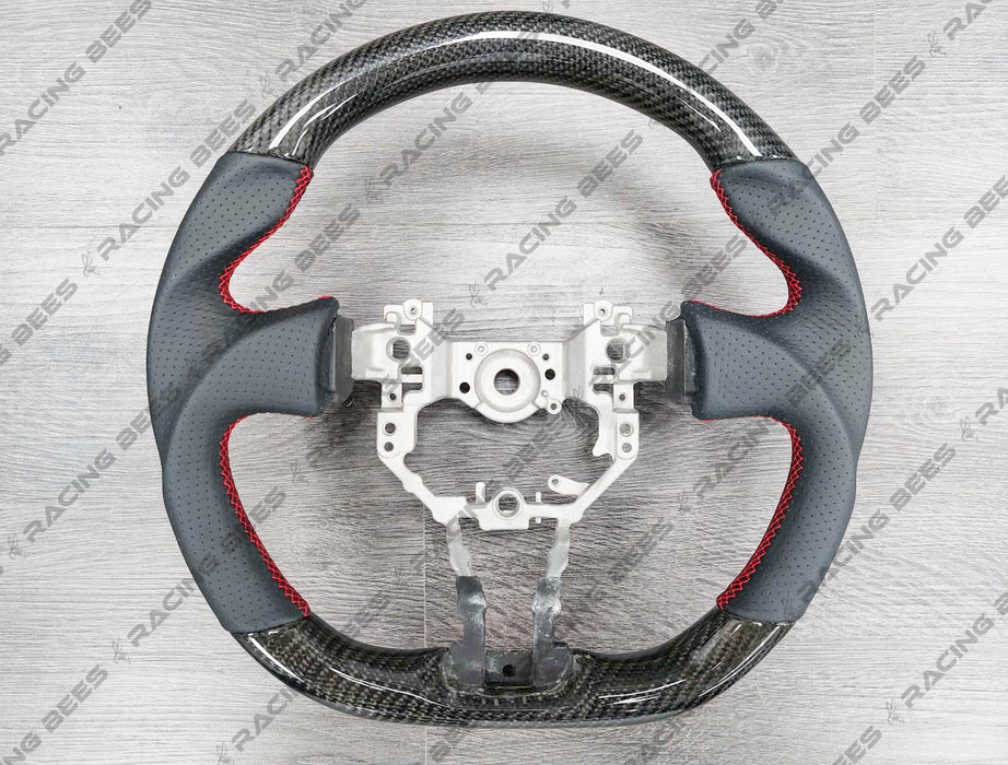 Carbon Fiber Steering Wheel Upgrade For Scion BRZ FRS / GT86 2013-2016 - Nappa Leather Grip