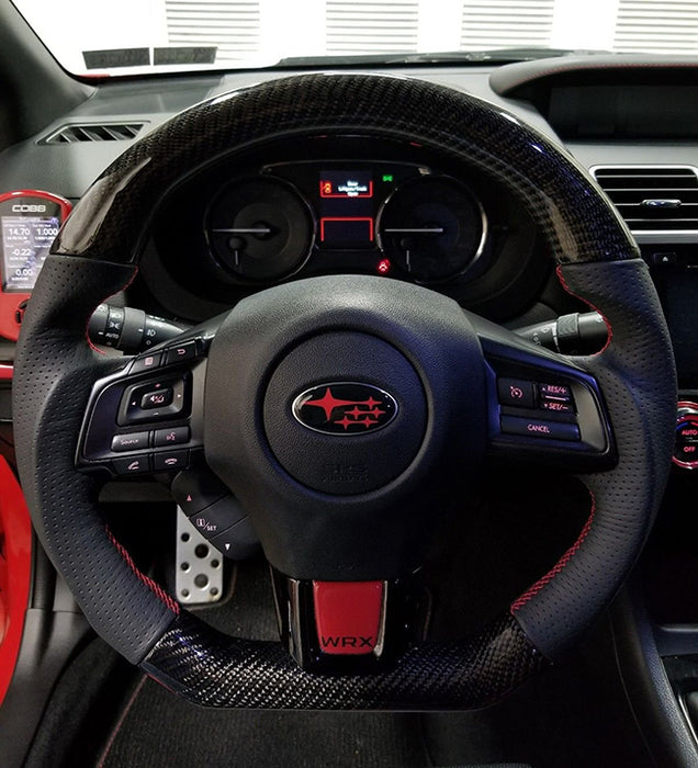 2015-2020 Subaru WRX STI Steering Wheel (Carbon Fiber)