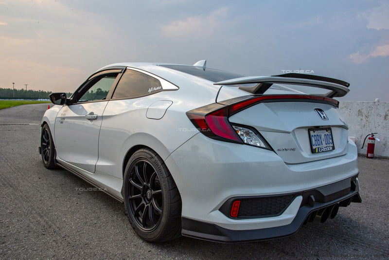 2017-2021 Honda Civic (Si) Coupe Rear Diffuser CTR Style